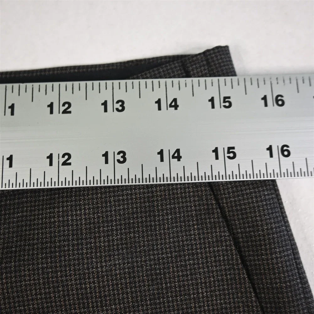 Suitsupply 28x32 Brown Houndstooth‎ Vitale Barberis Brescia Slim Mens Pants